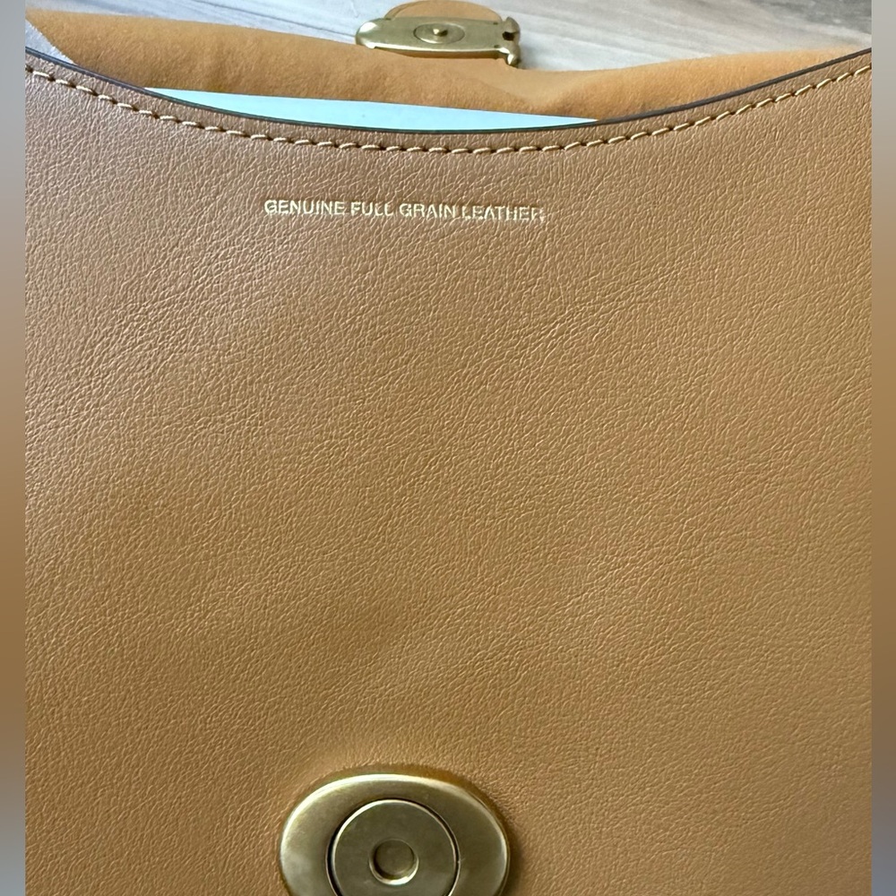 Coach Chain Tabby Shoulder Bag 30 in Honey Brown - Picture 15 of 15